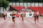Senior girls 400 metres, English Schools Track and Field. Photo: David T. Hewitson/Sports for All Pics